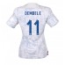 Günstige Frankreich Ousmane Dembele #11 Auswärts Fussballtrikot Damen WM 2022 Kurzarm